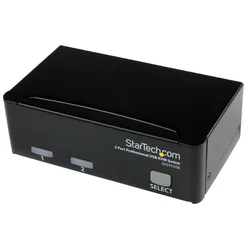 Kit De Commutation Kvm Usb 2 Ports Avec Câbles Reconditionné Black One Size unisex