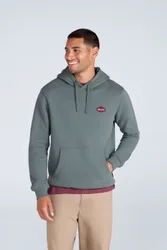 River Mens Hoodie - Green - Green - Size: XS