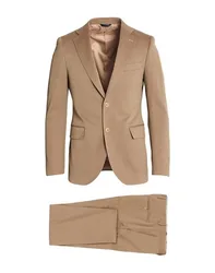 Traje Hombre Camel 46,48,50,52,54,56 Hombre