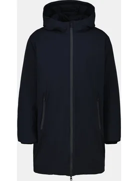 Parka de hombre cortavientos con capucha y relleno de sorona - Emidio Tucci - FashionsVida