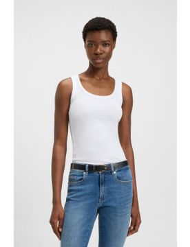 Para mujer. 50504245 Camiseta Ematite (XS), Casual, Algodón, Sin mangas / Tirantes