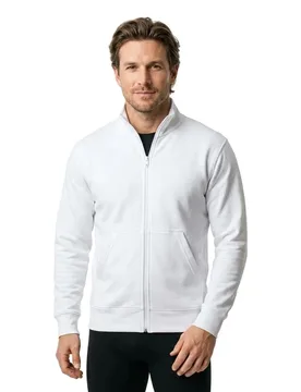 Sweat-shirt à Zip Crossover 51591 White XS - MASCOT - FashionsVida