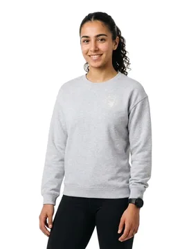 Hugo Felpa Classic Crew 10280152 Blue Open Grey L - Hugo Boss - FashionsVida