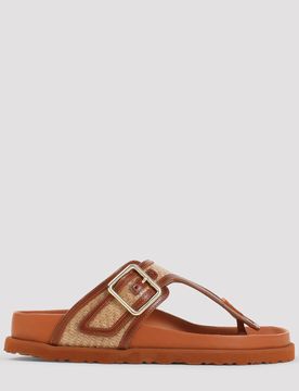 Women's Gizeh Frames Raffia Sandals