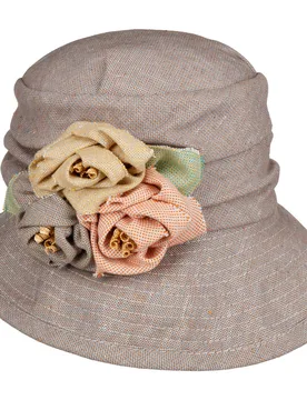 Vacossa Cloth Hat by - grey - Damen - Size: One Size - Grevi - FashionsVida