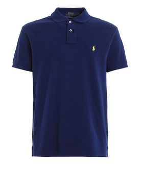 Polo slim fit in cotone piqué
