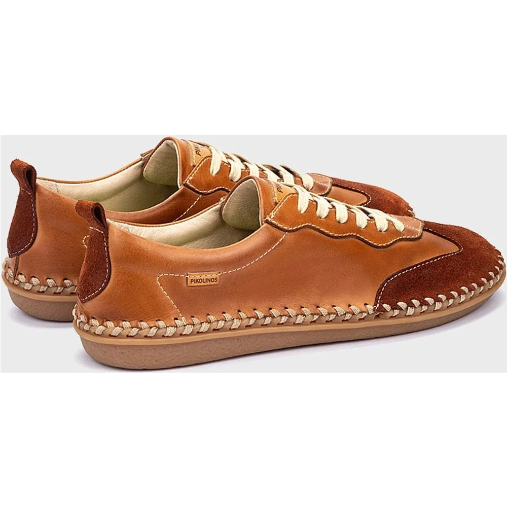 Zapatillas de piel unisex con cordones - Pikolinos - FashionsVida