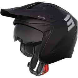 Casco Moto Jet JUMP SOLID Nero Opaco taglia L