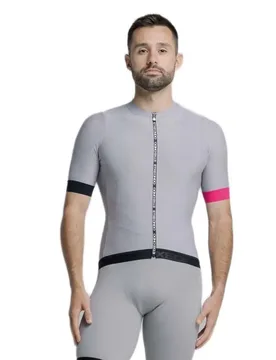 Maglia A Maniche Corte Baso Melange Grey - Etxeondo - FashionsVida