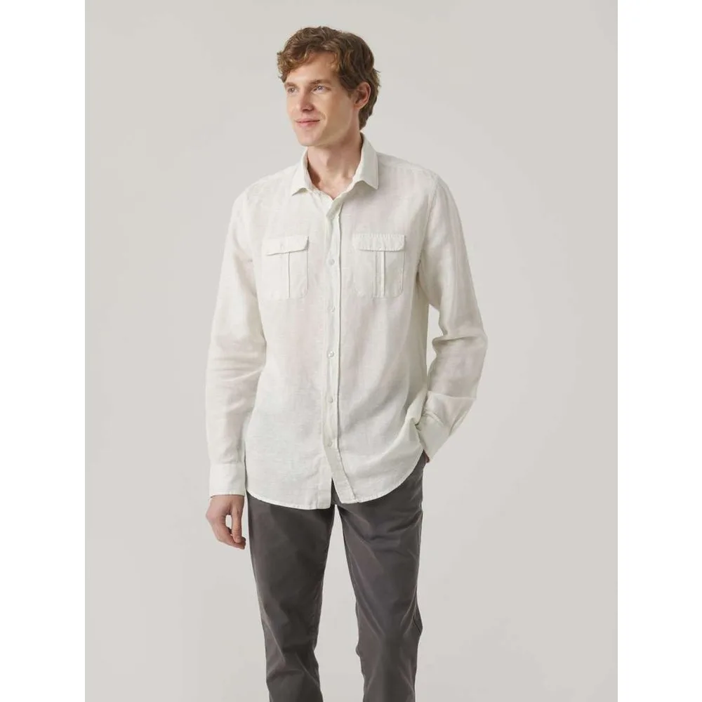 Camisa de hombre corte regular lisa - Scotta 1985 - FashionsVida