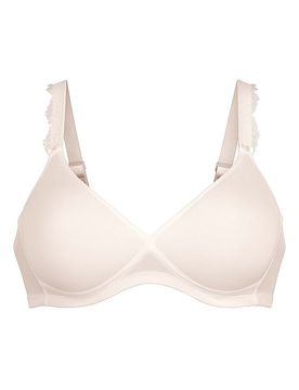 BH ohne Bügel SELMA crystal creme 95C damen