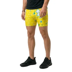 Ras Short De Bain Yellow Fluid