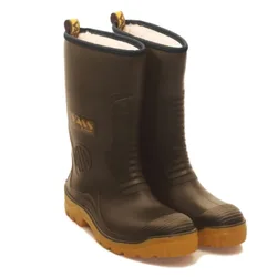 R Rubber Boots Khaki UK 9 Men
