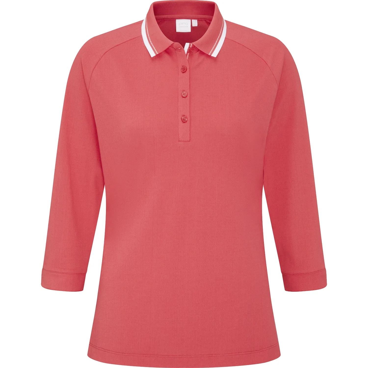 Ping Polo Alicia, langarm, coral xs - PING - FashionsVida