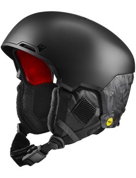 Skihelm Hyperion Mips Black/Tropical für Herren aus Wolle Größe 54-58 cm schwarz