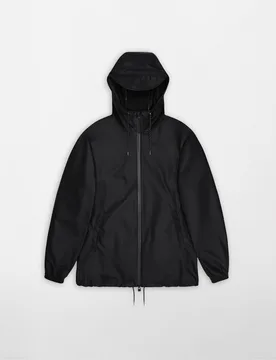 Storm Breaker Hooded Waterproof Coat Black female - Rains - FashionsVida