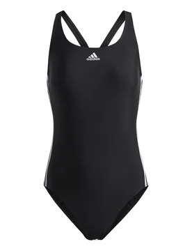 SH3.RO Classic 3-Streifen Badeanzug Damen Badeanzug, schwarz 42 - Adidas - FashionsVida