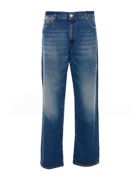 Family First Jeans in denim blu
