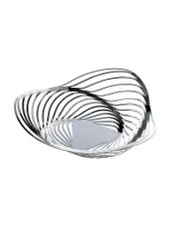 Corbeille à fruits Trinity 26cm argent