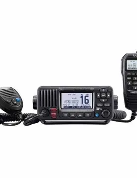 Ipx7 Ic-m423ge Fixed Marine Vhf Radio Station 25w Black One Size unisex - Icom - FashionsVida