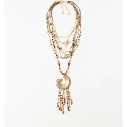 Sfera - Collar multifilas cuerno