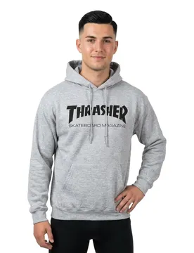 Sweat à Capuche Skate Mag Grey M