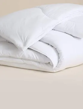 Body Temperature Control 13.5 Tog All Seasons 3-in-1 Duvet White - M&S - FashionsVida