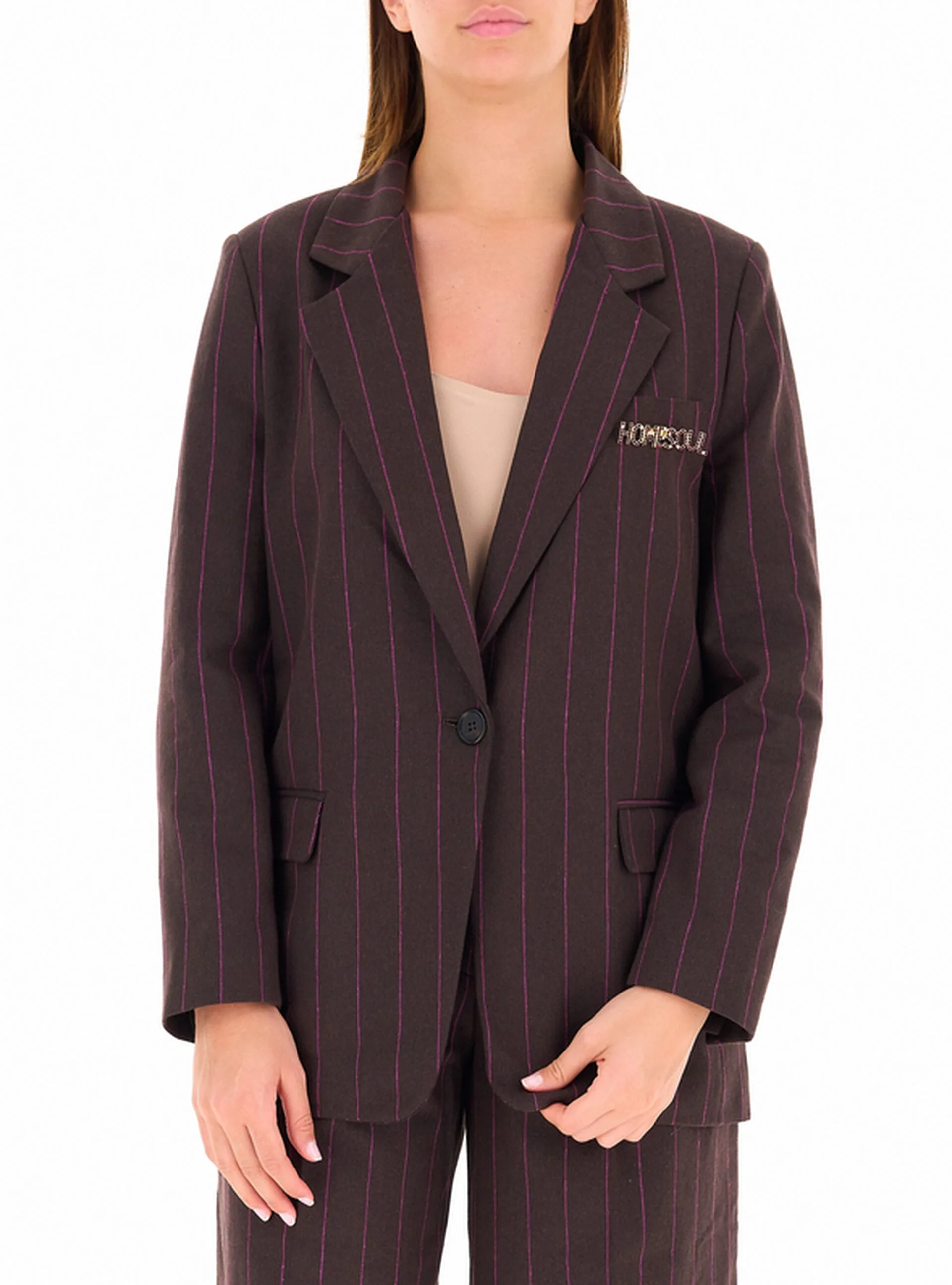 Dixie Blazer monopetto MARRONE M - Dixie - FashionsVida