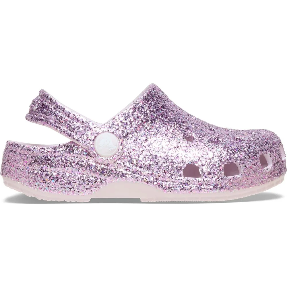 Zuecos de bebés Classic Chunky Glitter Clog T - Crocs - FashionsVida