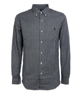 Camicia a quadri in cotone