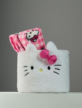 Cesto portaoggetti Hello Kitty - bianco