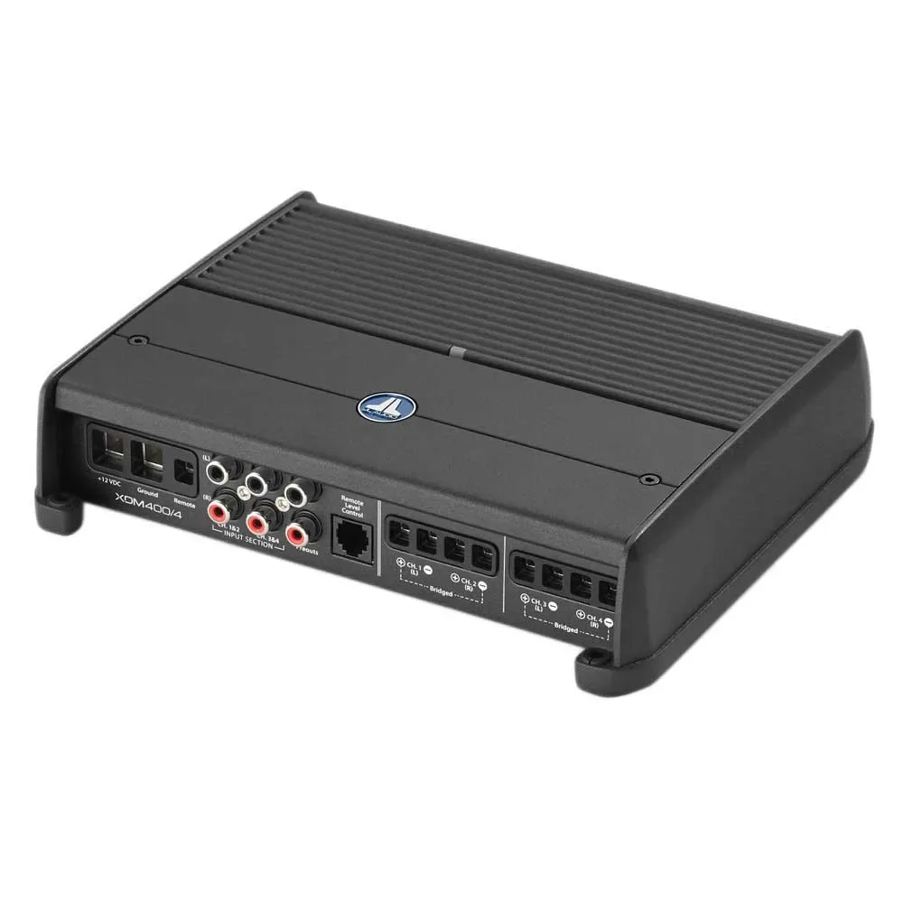 Xdm400 4 Amplifier 12v 400w Black One Size unisex - JL Audio - FashionsVida