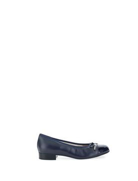 Ballerine in pelle BLU NAVY 41