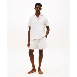 Set pijama de camisa y shorts de hombre