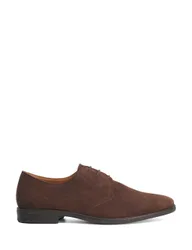 Suede Oxford Shoes Brown male