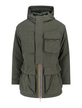 Men's Water-Resistant Hooded Puffer Jacket