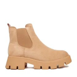Klassische Stiefeletten Y8141-3 Beige 39 female