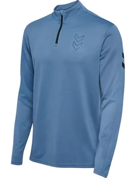 Active Pl Half Zip Herren Rollkragenpullover, blau S