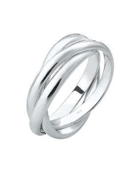ELLI Anillo 'Trio' plata