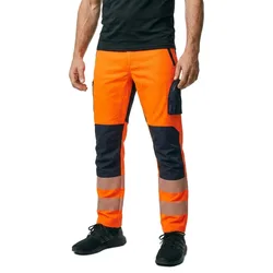 Pantalon De Travail Roy Orange Fluo 2XL
