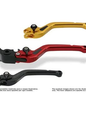 Leva frizione LCL48 - modello lungo Rosso taglia unica - CNC Racing - FashionsVida