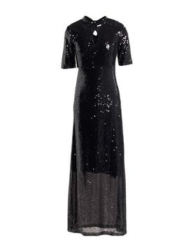 Vestido largo Mujer Negro 36 Mujer