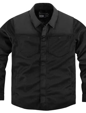 Giacca Moto Estiva Casual UPSTATE MESH CE Nero taglia S - Icon - FashionsVida