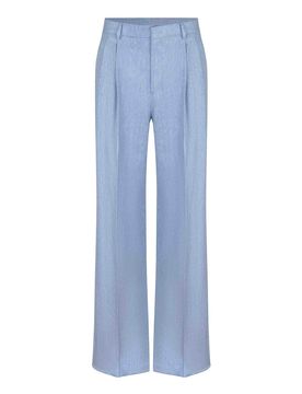Pantaloni Realizzati In Misto Lino
