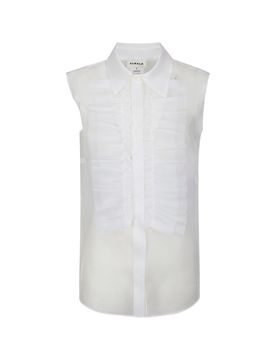 Parosh camicia bianco donna