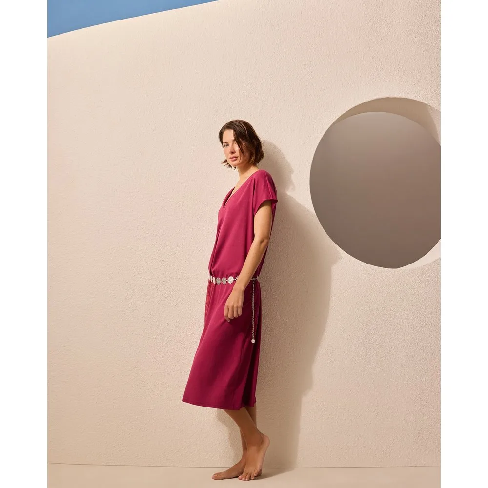 Énfasis - Vestido de pico floral - Énfasis - FashionsVida