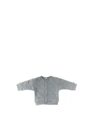 Felpa trapuntata GRIGIO 24M