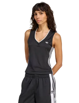 Originals Damen T-Shirts - Schwarz - Größe S (34-36) - Poly Mesh Black S (34-36) - Adidas - FashionsVida