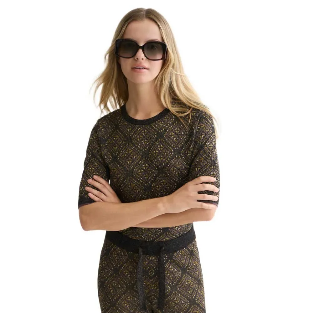 Pull à Manches Courtes U9b01797t Meteorite L - Scotch & Soda - FashionsVida