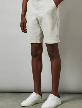 Men's Premium Chino Shorts in Off White Size: 40 - Off White - Size: 40 - Debenhams - FashionsVida